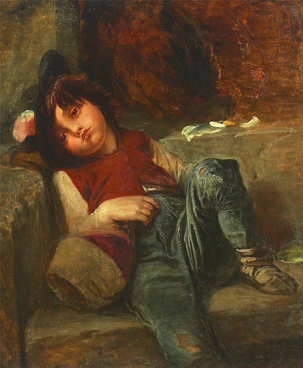 Elisabeth Jerichau Baumann - Ragazzo mendicante italiano